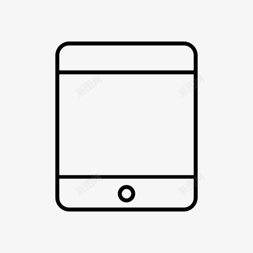 平板电脑ipad技术图标svg_新图网 https://ixintu.com iconbasic2 ipad 平板电脑 技术