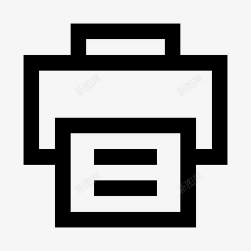 打印打印机迷你图标最小的使用svg_新图网 https://ixintu.com 打印 打印机 迷你图标最小的使用