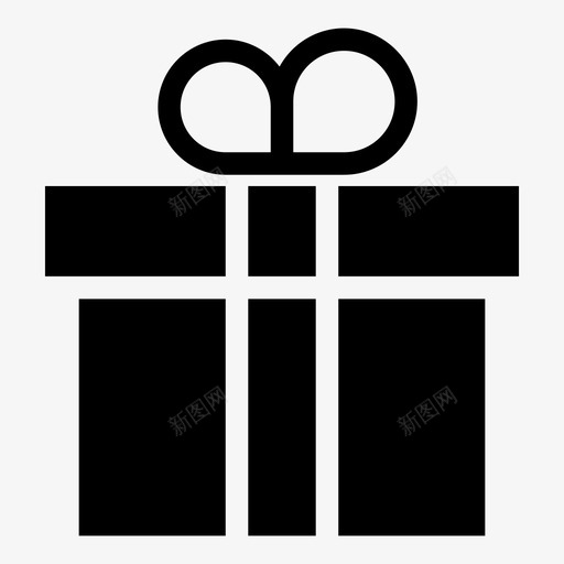 礼物礼盒送礼物图标svg_新图网 https://ixintu.com 礼物 礼盒 送礼物