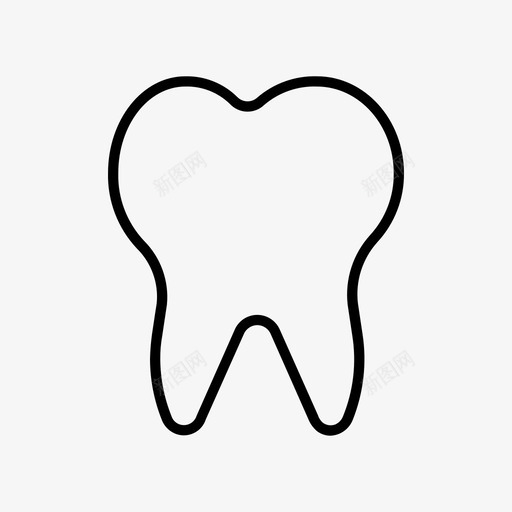 牙齿牙医前磨牙图标svg_新图网 https://ixintu.com 前磨牙 牙医 牙齿