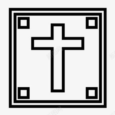 基督教基督教十字架耶稣图标图标