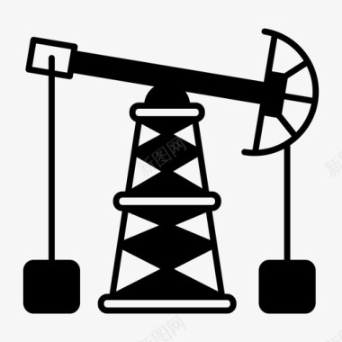 油泵能源石油图标图标
