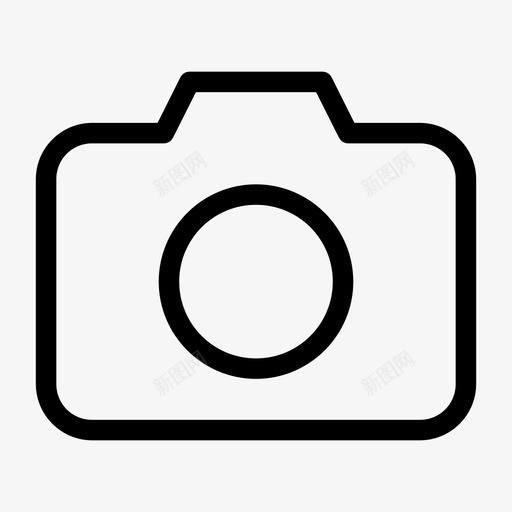 相机数码相机用户界面图标svg_新图网 https://ixintu.com 数码相机 用户界面 相机