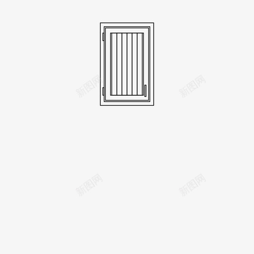 壁橱建筑橱柜图标svg_新图网 https://ixintu.com 壁橱 建筑 橱柜 门