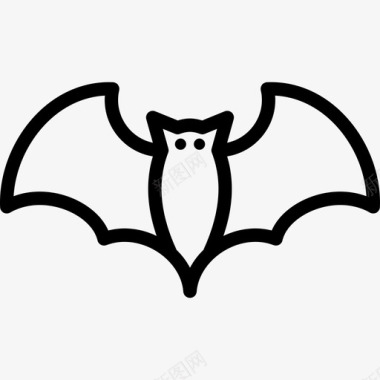 蝙蝠动物飞鼠图标图标