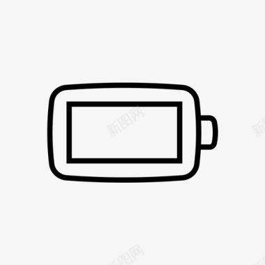 电池电池充电电池充电器图标图标