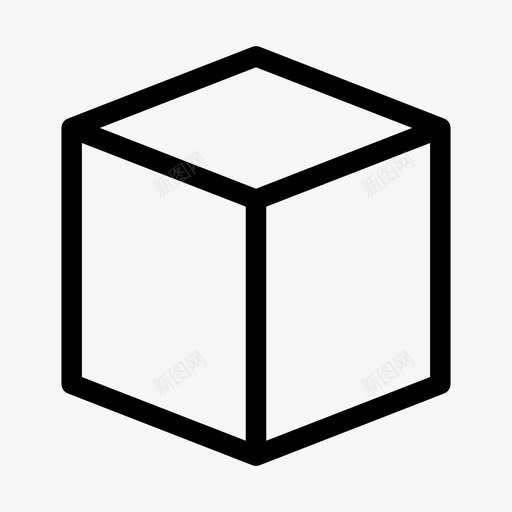盒子方块美味图标svg_新图网 https://ixintu.com 方块 盒子 美味