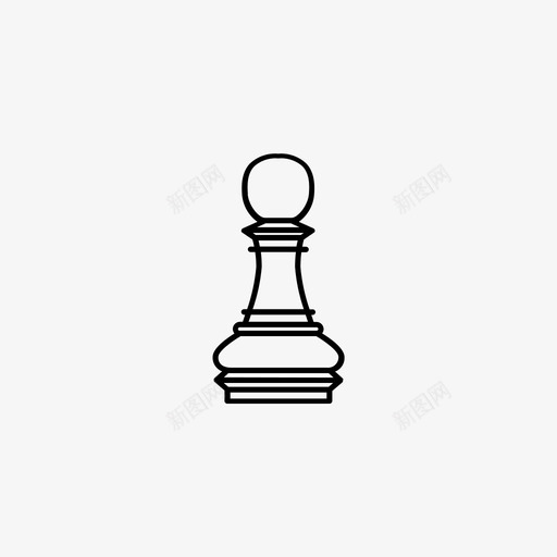 当铺下棋谋略图标svg_新图网 https://ixintu.com 下棋 当铺 谋略
