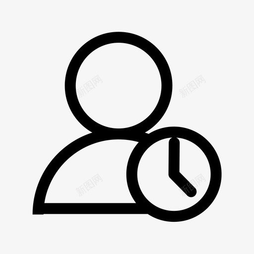 加班未选中svg_新图网 https://ixintu.com 加班未选中