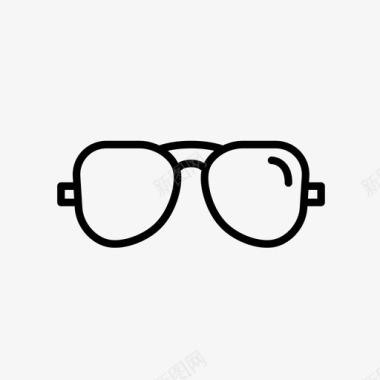 眼镜镜框墨镜图标图标