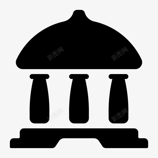 纪念碑建筑房地产图标svg_新图网 https://ixintu.com 建筑 建筑环岛 房地产 纪念碑