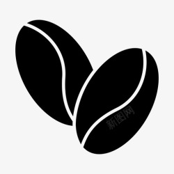 酒吧咖啡馆图标咖啡豆酒吧咖啡馆图标高清图片