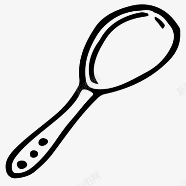 勺子烹饪餐具图标图标