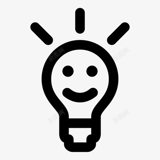 智能灯灯泡电灯图标svg_新图网 https://ixintu.com 创意 智能灯 灯泡 电灯 能源