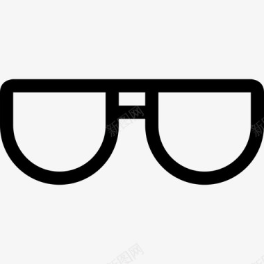 眼镜光学验光图标图标