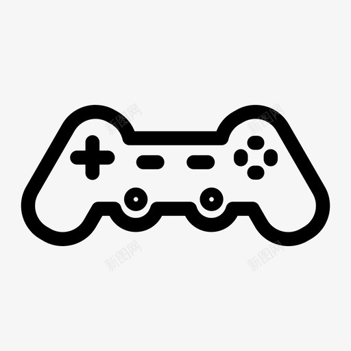 gamepadplaystation视频游戏图标svg_新图网 https://ixintu.com gamepad playstation 视频游戏