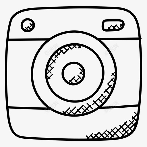 洗衣机电子科技家电图标svg_新图网 https://ixintu.com 家电 洗衣机 电子科技 科技涂鸦图标