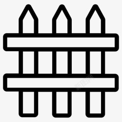 安全围墙设计围栏农场安全图标高清图片