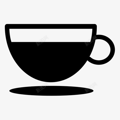 杯子咖啡杯茶杯图标svg_新图网 https://ixintu.com 咖啡杯 杯子 茶杯