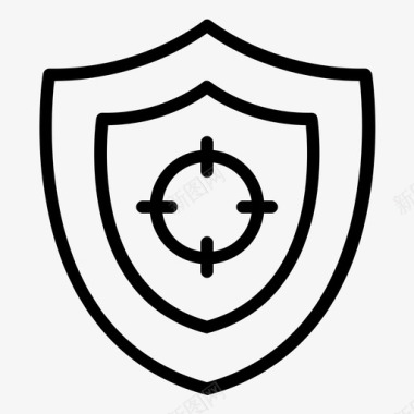 保护者军队盾牌图标图标