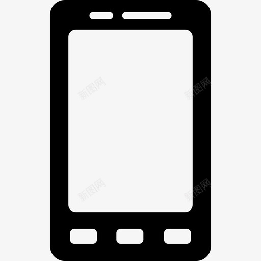 智能手机有三个按钮技术智能手机图标svg_新图网 https://ixintu.com 技术 智能手机 智能手机有三个按钮
