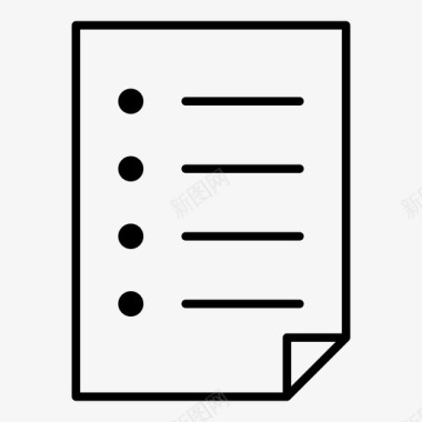 任务项目符号列表任务完成图标图标
