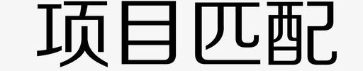 匹配项目图标