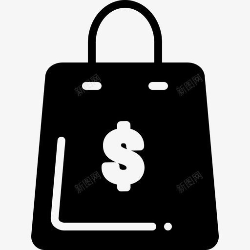 买卖购物袋图标svg_新图网 https://ixintu.com 买 卖 购物袋