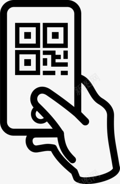 二维码方便移动图标图标