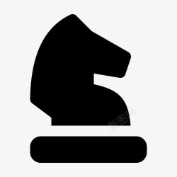 游戏图标马坐骑国际象棋图形游戏图标高清图片