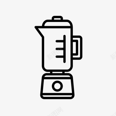 搅拌机电动搅拌机榨汁机图标图标