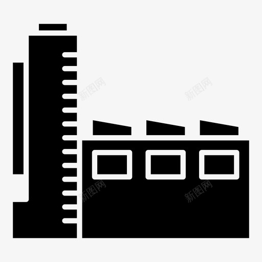 发电厂能源石油图标svg_新图网 https://ixintu.com 发电厂 石油 石油工业雕文 能源