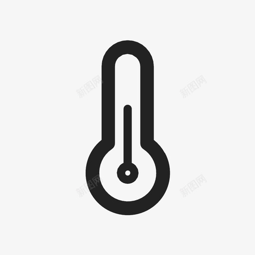温度温度设置天气图标svg_新图网 https://ixintu.com 天气 天气预报 温度 温度设置