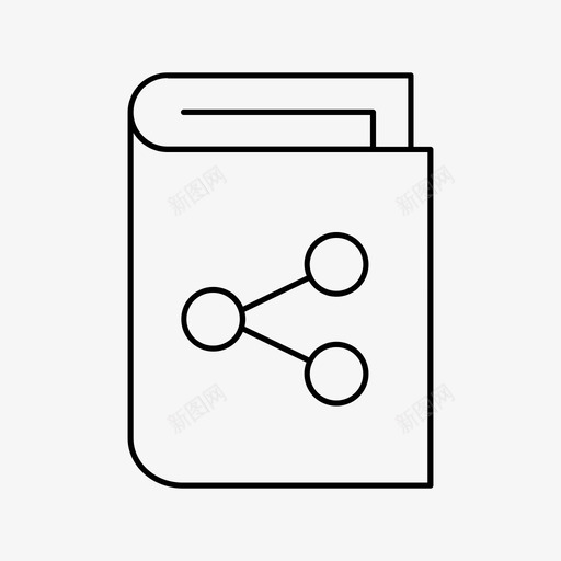 分享书籍电子书网络图标svg_新图网 https://ixintu.com 写作和编辑 分享书籍 分享内容 教科书 电子书 网络