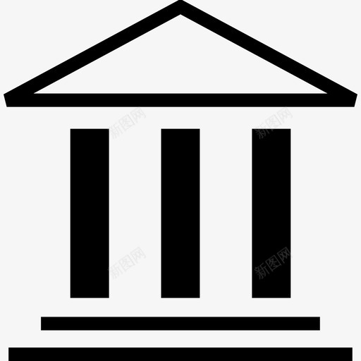 房产大厦图标svg_新图网 https://ixintu.com 房产大厦