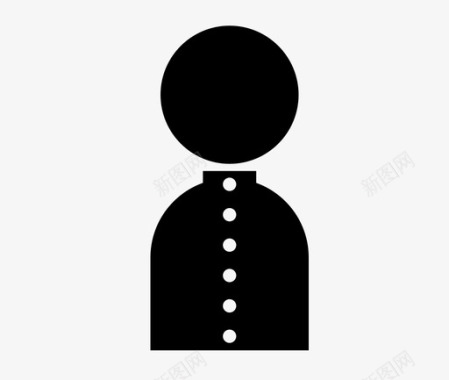 人事酒店服务图标图标