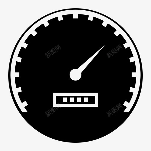 车速表仪表性能图标svg_新图网 https://ixintu.com 仪表 性能 车速表