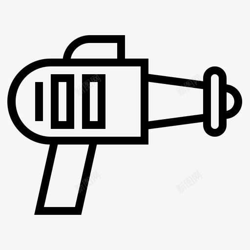 激光枪爆炸机科学图标svg_新图网 https://ixintu.com 激光枪 爆炸机 玩具 科学