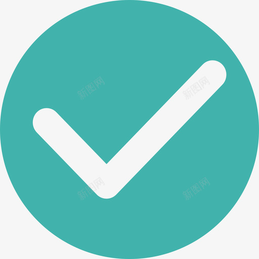 icon_完成svg_新图网 https://ixintu.com icon_完成 填充 扁平 单色