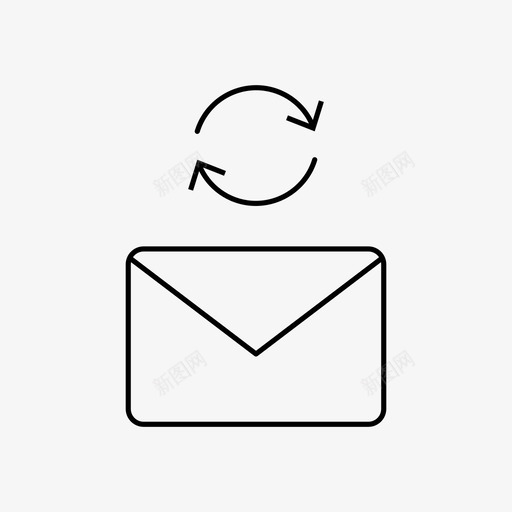 信件电子邮件信封图标svg_新图网 https://ixintu.com 信件 信封 写作和编辑 刷新邮件 发送 更新邮件 电子邮件