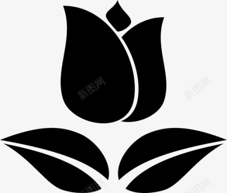 花花瓣植物图标图标