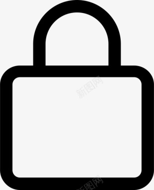 锁入口安全图标图标