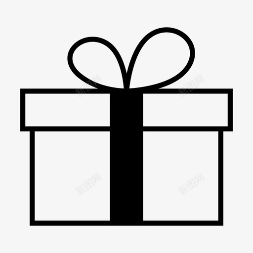 礼物礼盒礼物盒图标svg_新图网 https://ixintu.com 礼物 礼物盒 礼盒