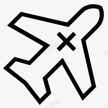 航空航空旅行飞机图标图标