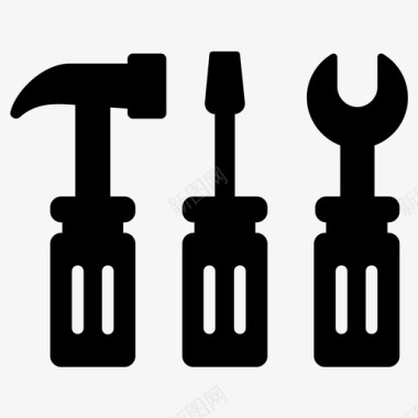 工具结构锤子图标图标