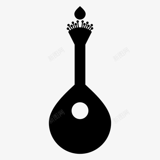 葡萄牙吉他乐器葡萄牙图标svg_新图网 https://ixintu.com 乐器 葡萄牙 葡萄牙吉他