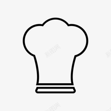 帽子厨师餐厅图标图标