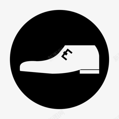 鞋靴子正式图标图标