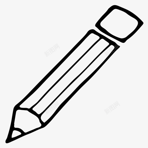 铅笔彩色铅笔绘图图标svg_新图网 https://ixintu.com 办公室 彩色铅笔 绘图 铅笔