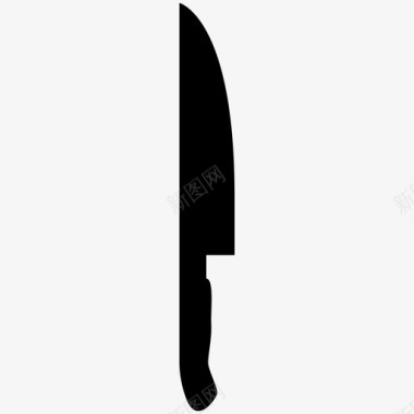 刀餐厅银器图标图标